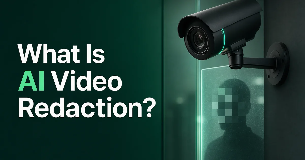 What Is AI Video Redaction? A Complete Guide for 2025 — Blur Video
