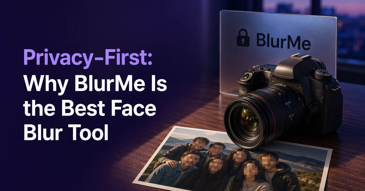 Featured image: Use BlurMe face blur for privacy protection online
