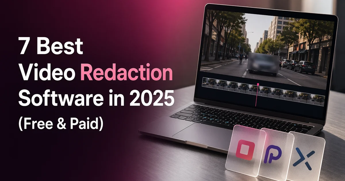 Automatically detect and blur faces in videos using the best AI video redaction software in 2024