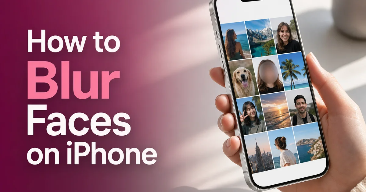 How to Blur Faces on iPhone (3 Easy Methods) — Blur Photo