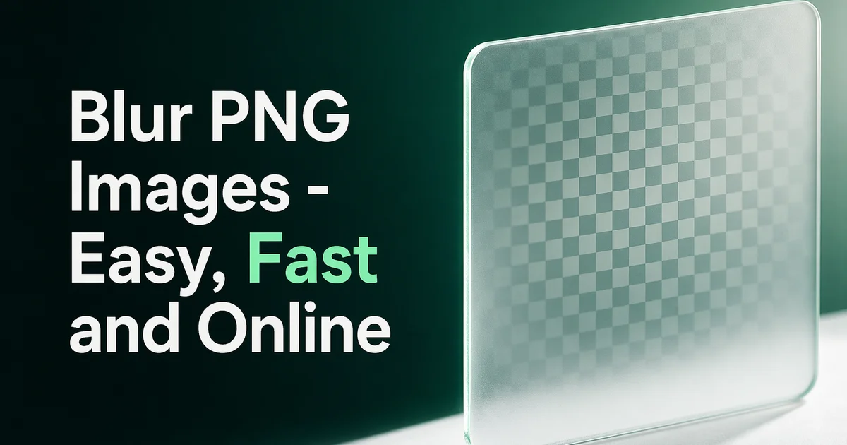BlurMe online blur tool for blurring PNG, JPG, and JPEG images quickly and easily