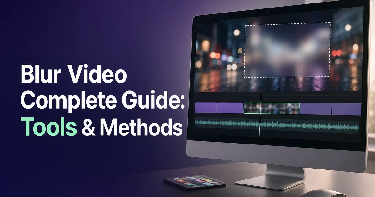 Blur Video Complete Guide: Tools, Methods & Best Practices (2025) — Blur Video