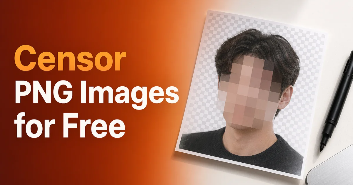 Image showing pixel blur and mosaic censorship effects of a censored png image.