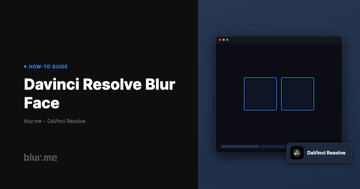 Davinci Resolve Blur Face