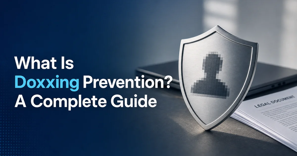 What Is Doxxing Prevention? A Complete Guide for 2026 — Online Blur Tools