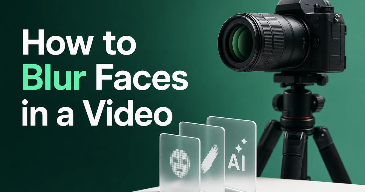 How to Blur Faces in a Video (3 Easy Methods) — Blur Video