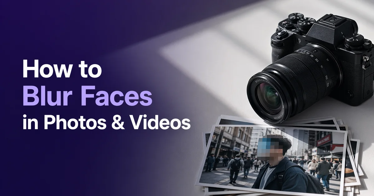 How to Blur Faces in Photos and Videos to Protect Privacy