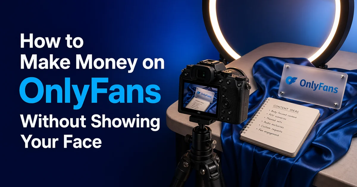 Faceless OnlyFans:  Make Money on OnlyFans Without Showing Your Face
