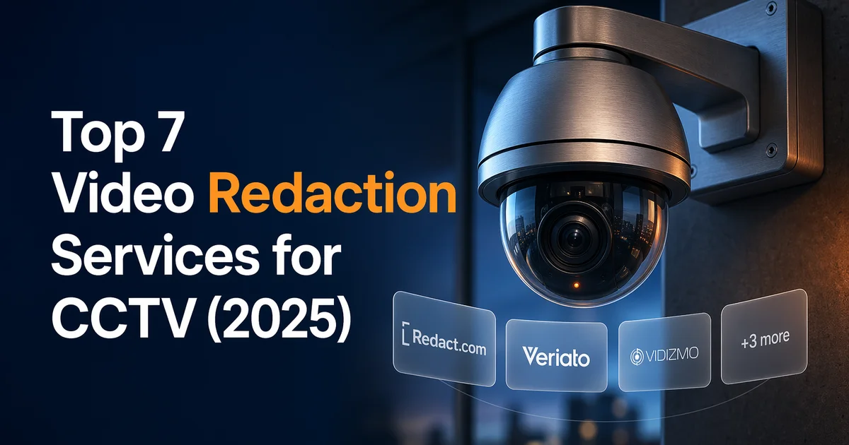 List of top 7 video redaction services in 2025